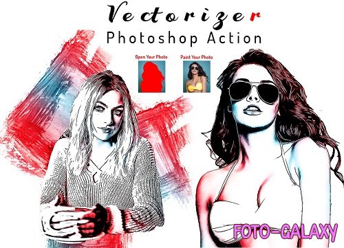 Vectorizer Photoshop Action - 6715609
