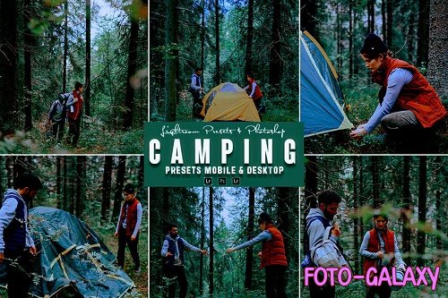 Camping Photoshop Action & Lightrom Presets