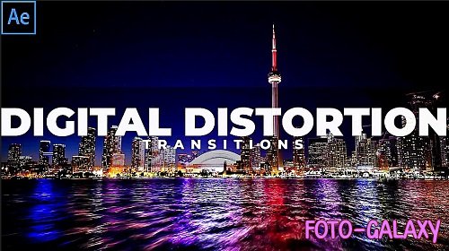 Digital Distortion Transitions 302997 - After Effects Presets