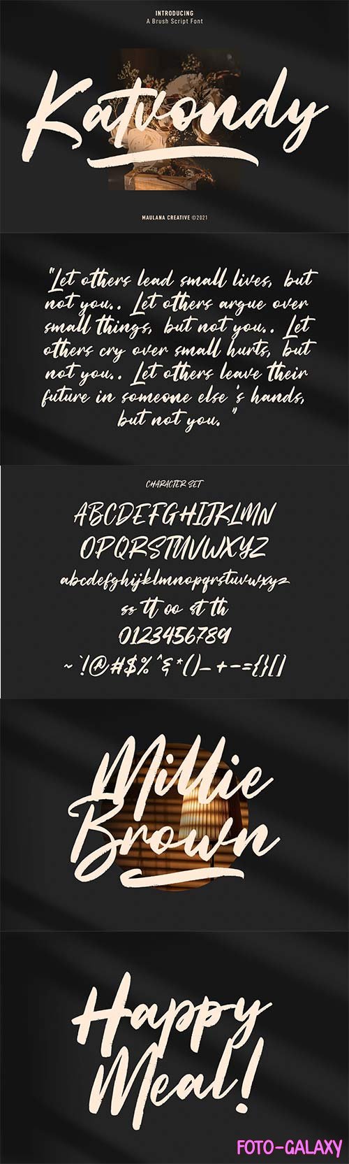 Katvondy Marker Brush Script Font