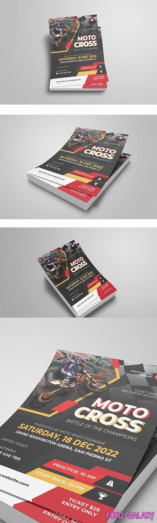 Sport Motocross Flyer