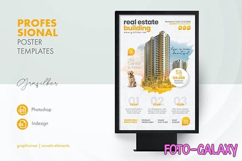 Real Estate Poster Templates