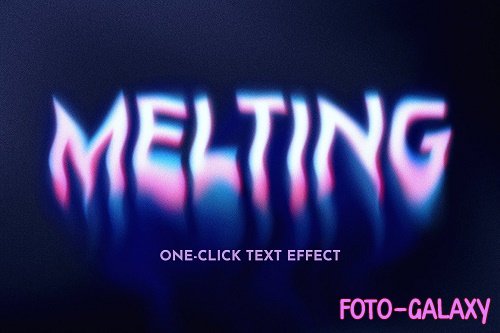 Melting Text Effect - 6753019