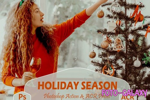 10 Holiday Season Photoshop Actions And ACR Presets - 1715700
