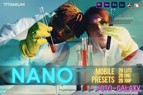 20 Nano Color Lightroom Presets + LUTs