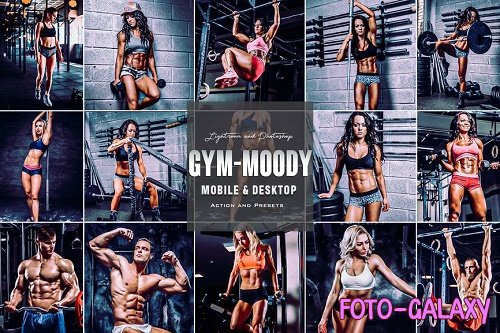 Sports Gym - Photoshop Actions & Lightroom Presets