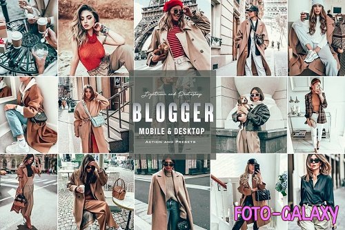 Blogger - Photoshop Actions & Lightroom Presets