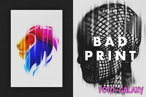 Bad Print Distortion for Posters - 6808282