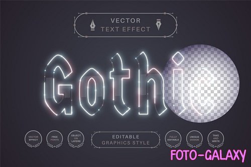 Gothic Ghost - Editable Text Effect - 6890305