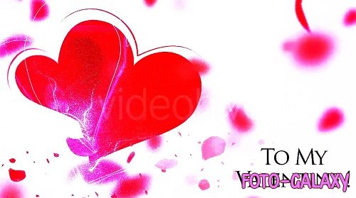 Valentine Greeting or Romantic Logo - Project for After Effects