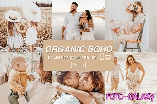 Organic Boho Presets, Mobile & Desktop preset