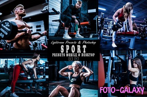 Sport Tone Photoshop Action & Lightrom Presets