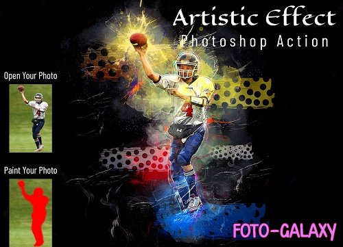 Artistic Effect Photoshop Action - 6936674
