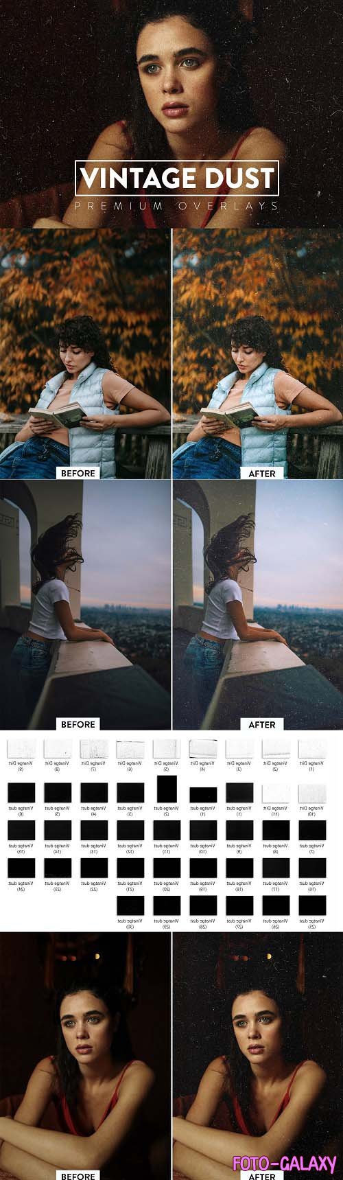 42 Film Dust and Scratches Overlays - 6236722
