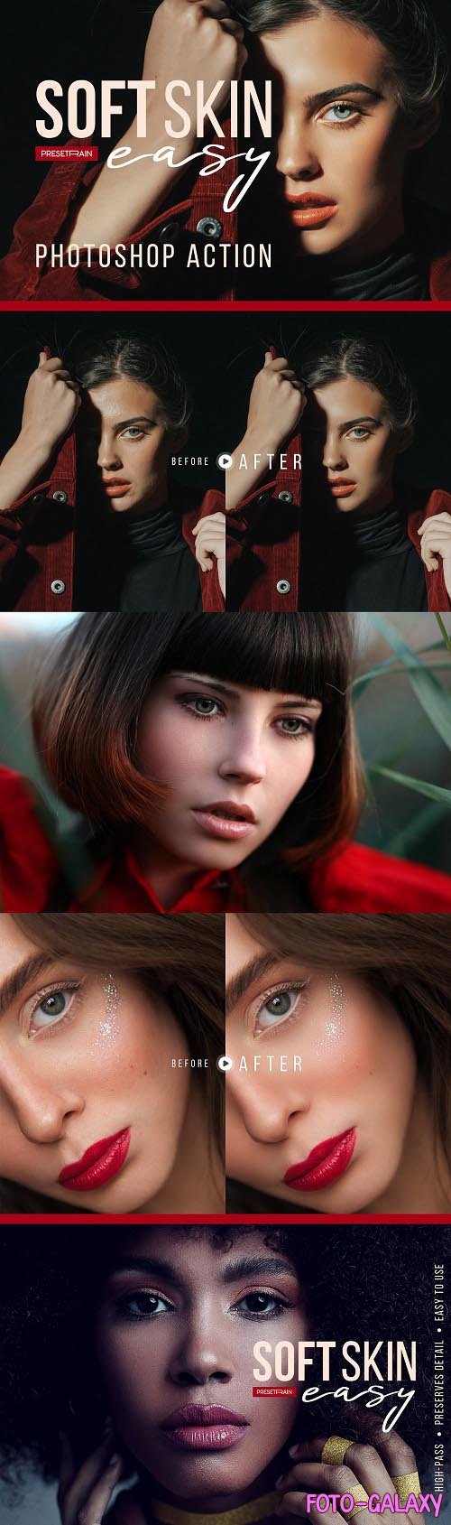 Soft Skin Easy Retouch Action - 6906482