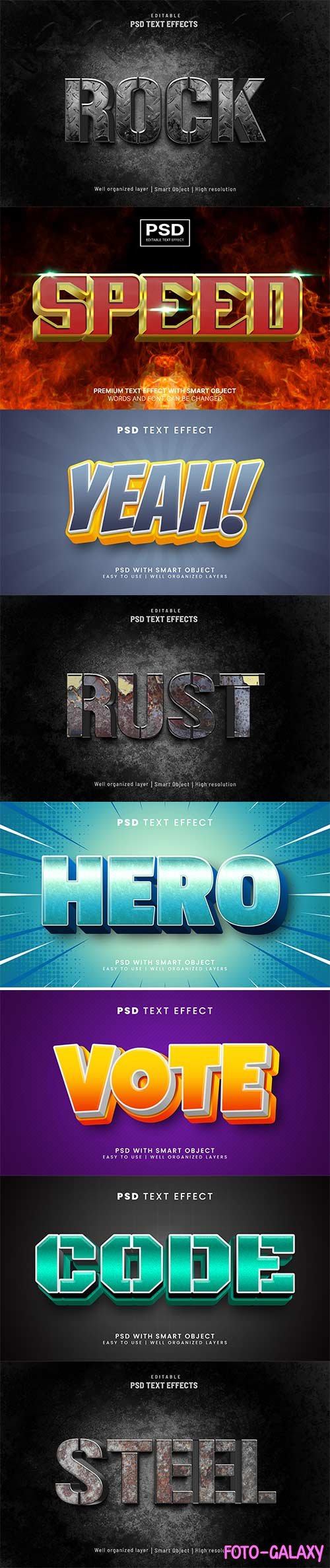 Psd text effect set vol 60