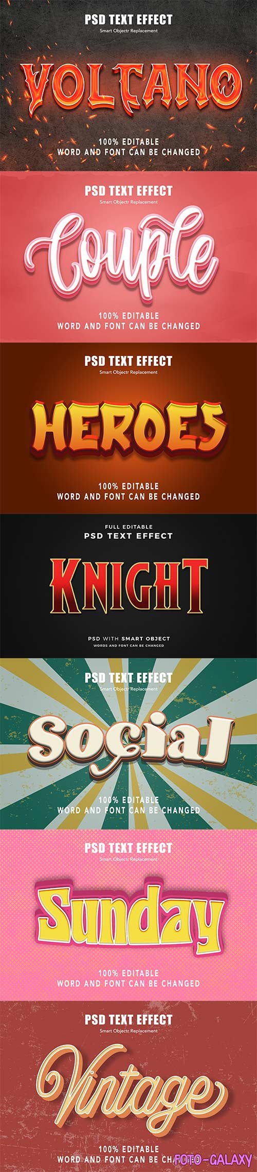 Psd text effect set vol 39