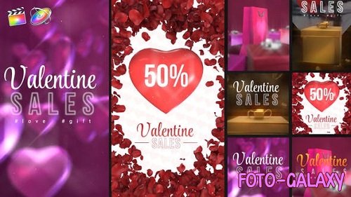 Videohive - Valentine Sales Stories Pack - 35938119 - Project For Final Cut & Apple Motion