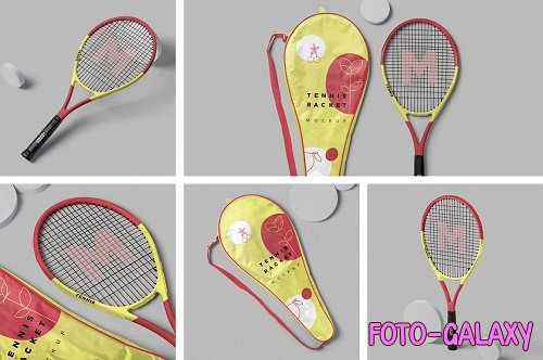 Tennis Racket Mockups - 6913767