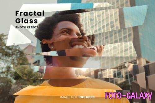 Fractal Glass Photot Effect