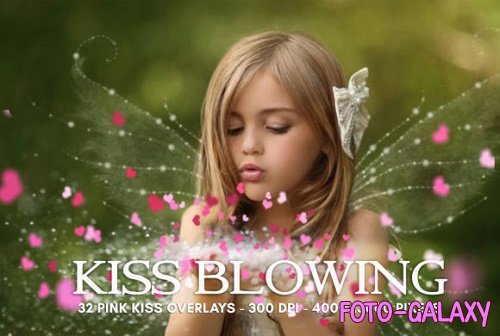 Kiss Blowing Overlays