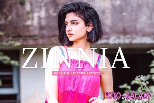 Zinnia Pro Lightroom Presets - 6975447