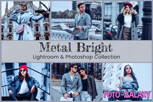 Metal Bright Photoshop Actions - 6985216