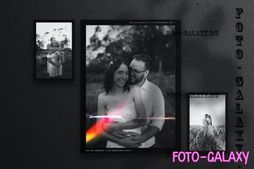 Polaroid photo frame effect