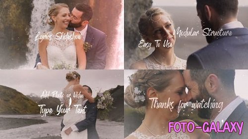 Videohive - Lyric Slideshow Template | FCPX - 34377901 - Project For Final Cut & Apple Motion