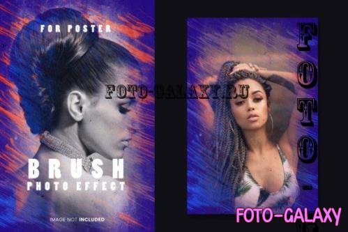 Brush Effect for Poster Photo Effect