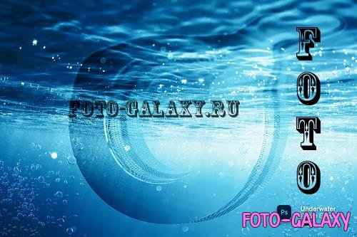 Underwater photo effect