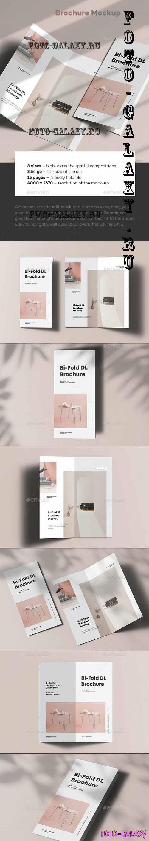 Bi-Fold DL Brochure Mockup 2 - 36284939
