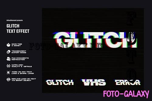 Glitch text effect - NNUDGD8