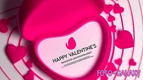 Videohive - Valetines Day Heart Logo - 36185639 - Project For Final Cut & Apple Motion