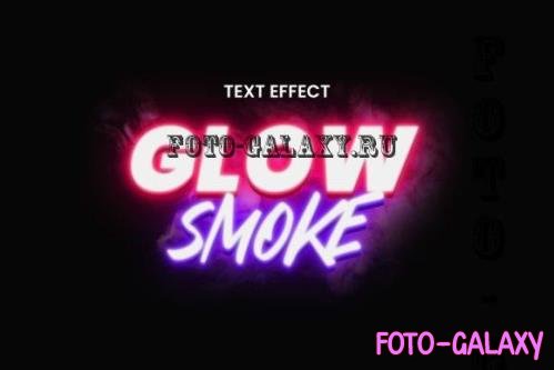 Glow Smoke Photo Effect