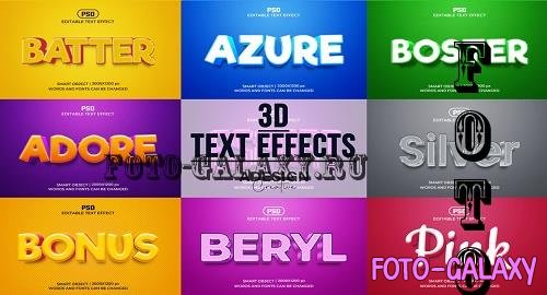 Photoshop Text Effect Bundle V4 - 20 Premium Graphics