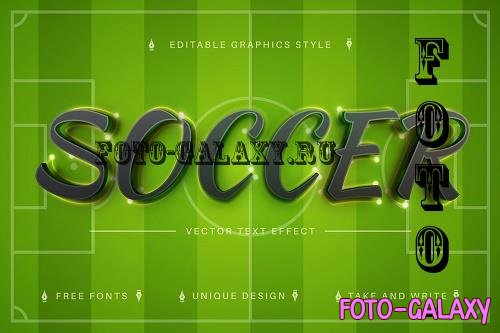 Soccer - Editable Text Effect - 7057990