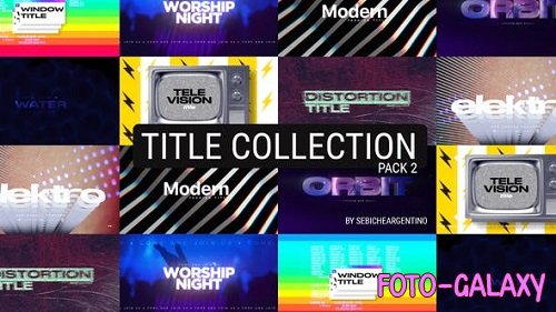 Videohive - Title Collection Pack 2 36377982 - Project For Apple Motion 5