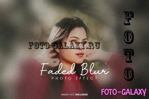 Faded Blur Photo Effect Psd
