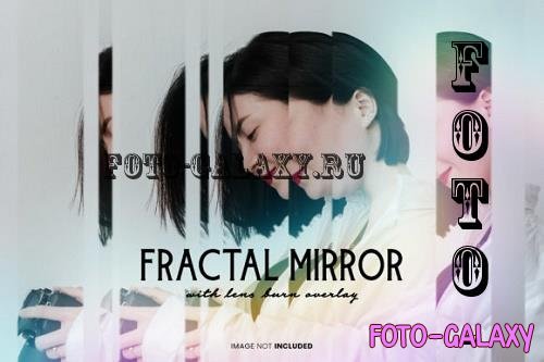 Fractal Mirror Photo Effect Psd