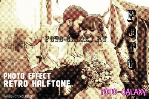 Retro Halftone Photo Effect - XSTML5B