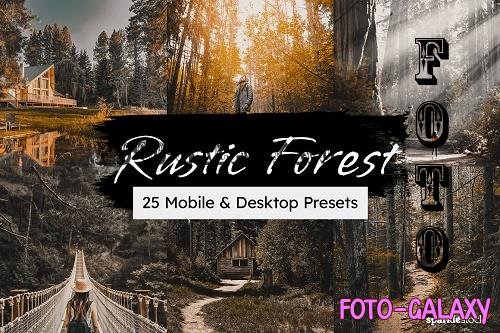 25 Rustic Forest Lightroom Presets - 7069777