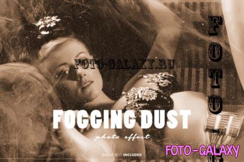 Fogging Dust Photo Effect 