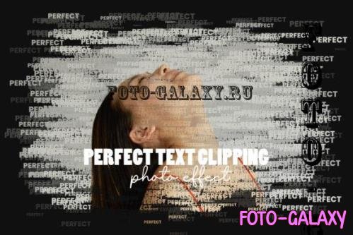 Perfect Text Clipping Photo Effect