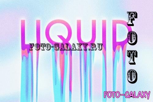 Neon Liquid Text Effect - 7087948