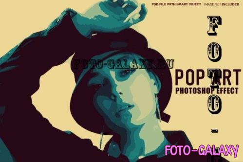 Pop Art Photoshop Effect Psd