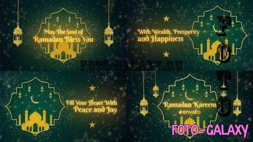Videohive - Ramadan Kareem Wishes Titles - 36839085
