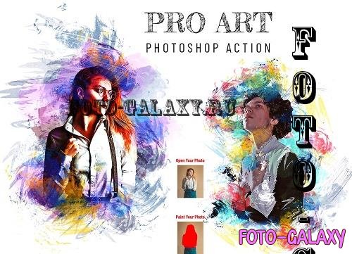 Pro Art Photoshop Action - 7116812