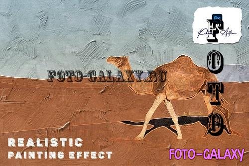 Realistic Painting Photo Effect Action