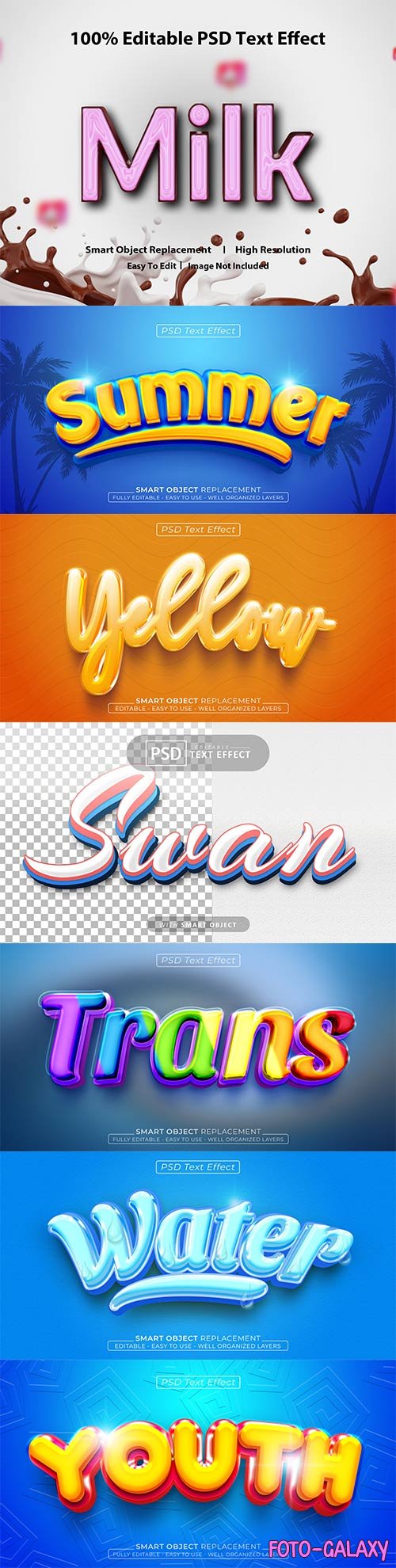 Psd text effect set vol 507